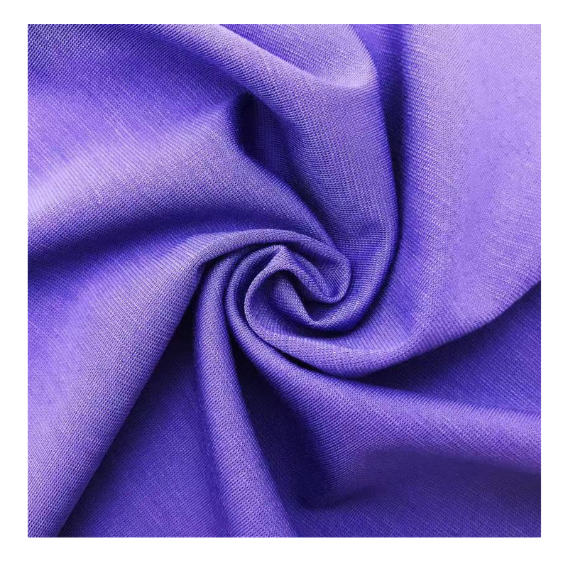 High quality 80S rayon nylon ponte roma knittrd fabric for graments with super comfortable handfeel