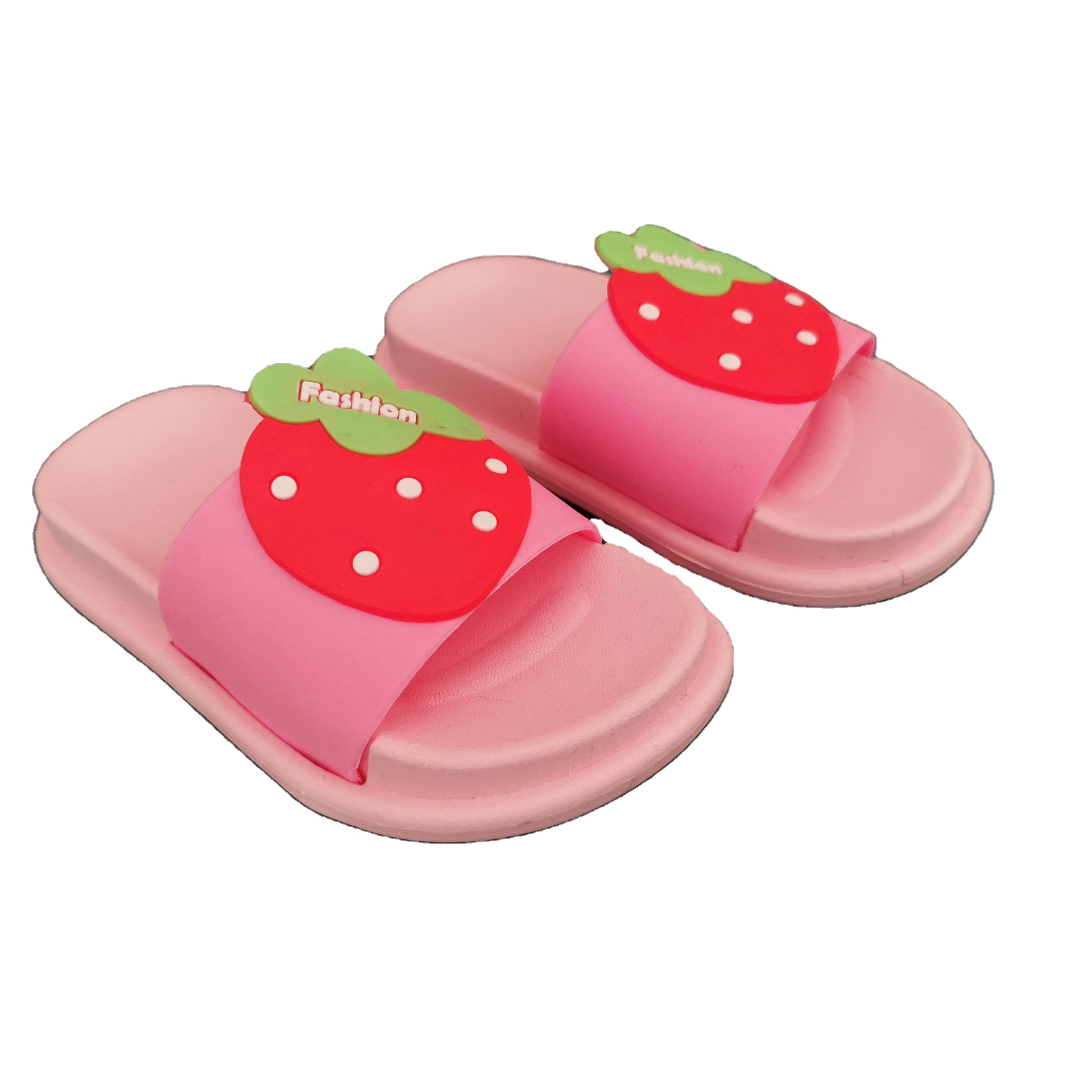 2021 new fruit children's slippers cartoon cute baby home slippers boys and girls sandals and slippers