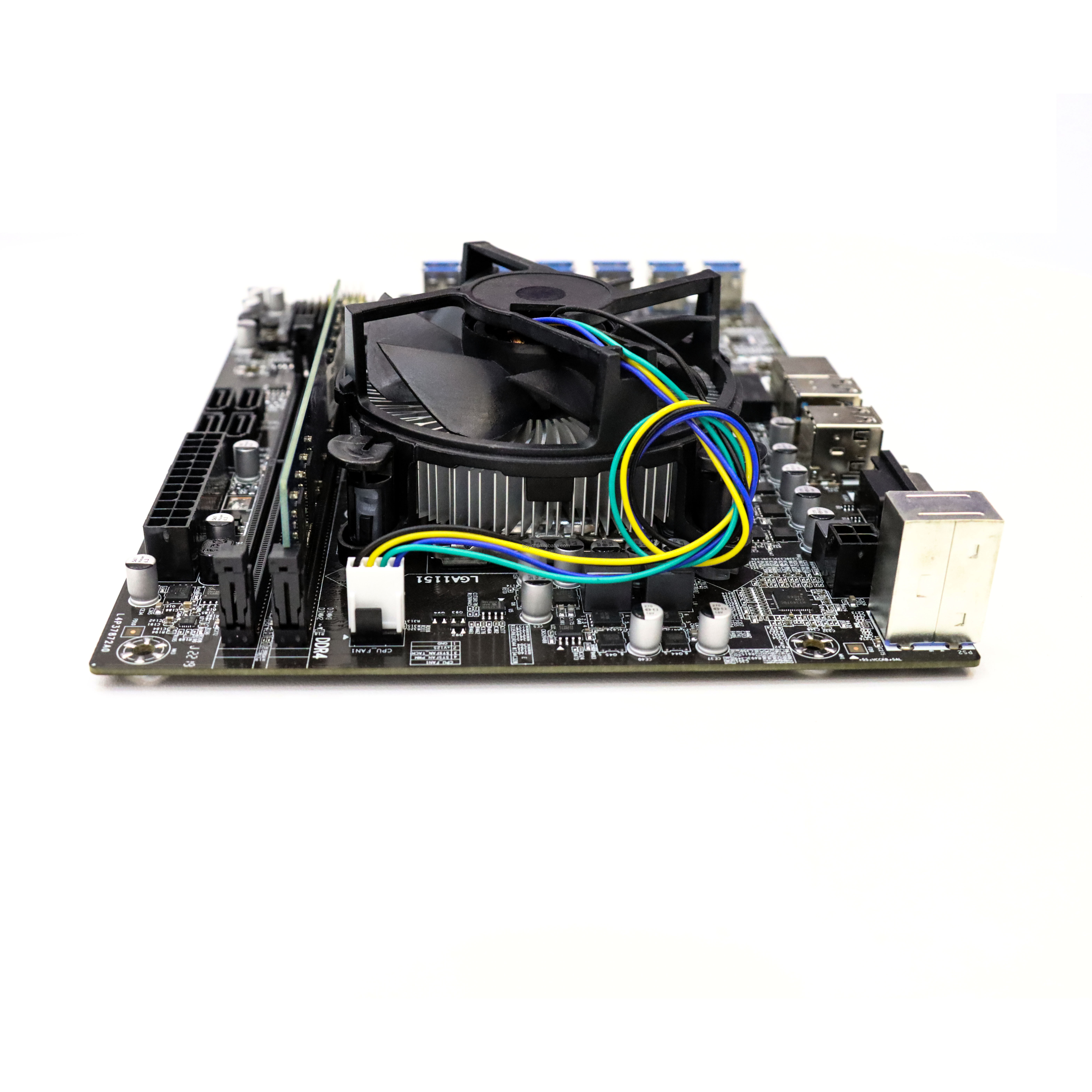 Лучшие продажи 12 карт B250C-BTC материнская плата 12USB PCI-E Mini USB до 12 видеокарта ETH мульти-карты 1X для 16X