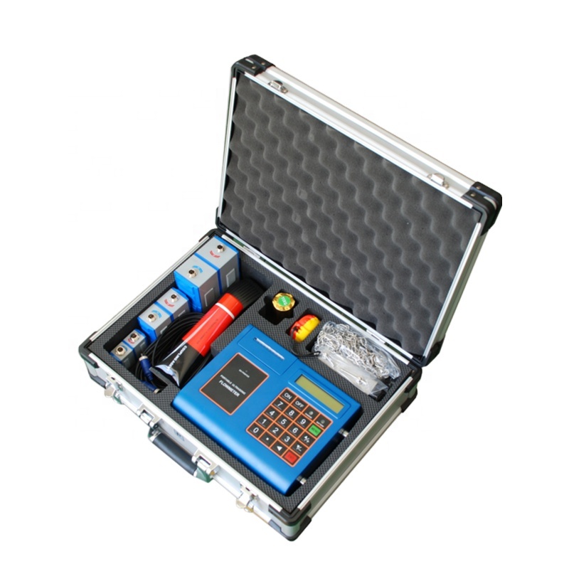 4-20mA output ultrasonic flow meter portable water flow meter