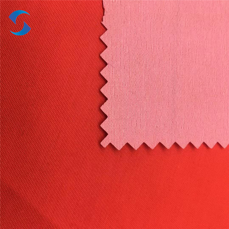 Waterproof 184t Taslon Fabric PU Milky 600mm Polyester Taslan Fabric