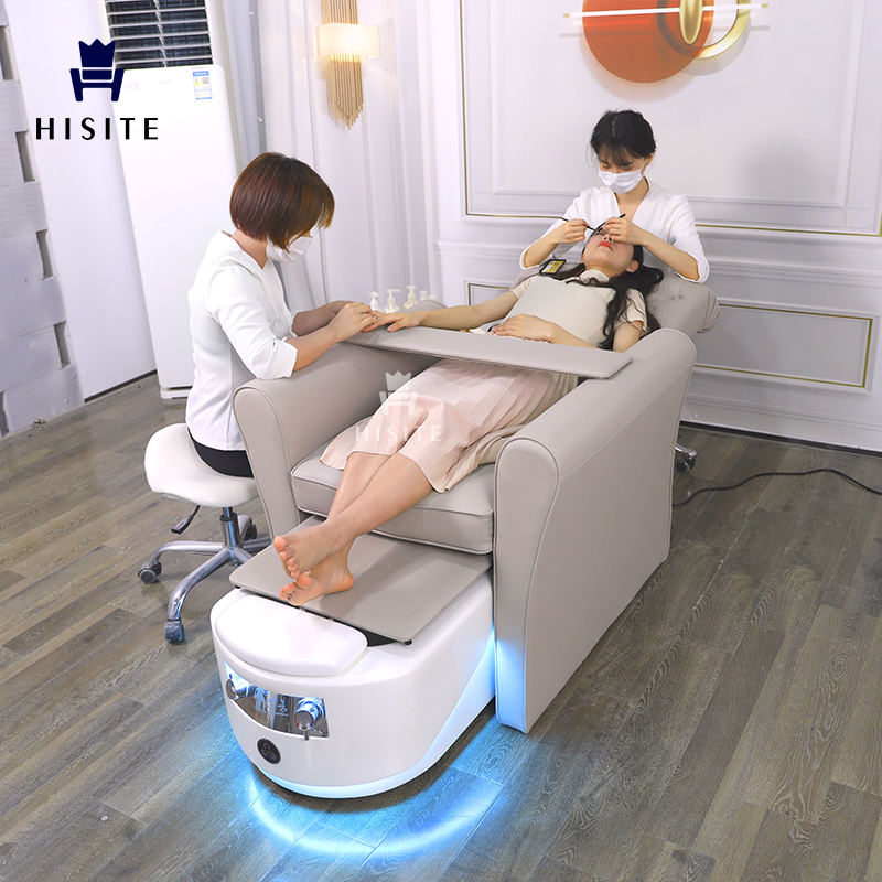 Hisite Beauty Salon Equipment Manicure Pedicure Spa Chair for Client