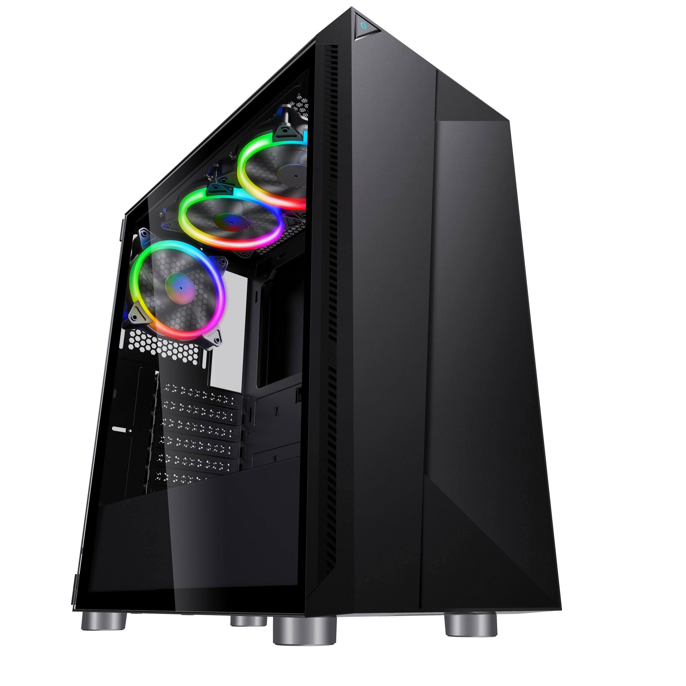 E-ATX игровой корпус с argb светодиодные полосы pc gamer