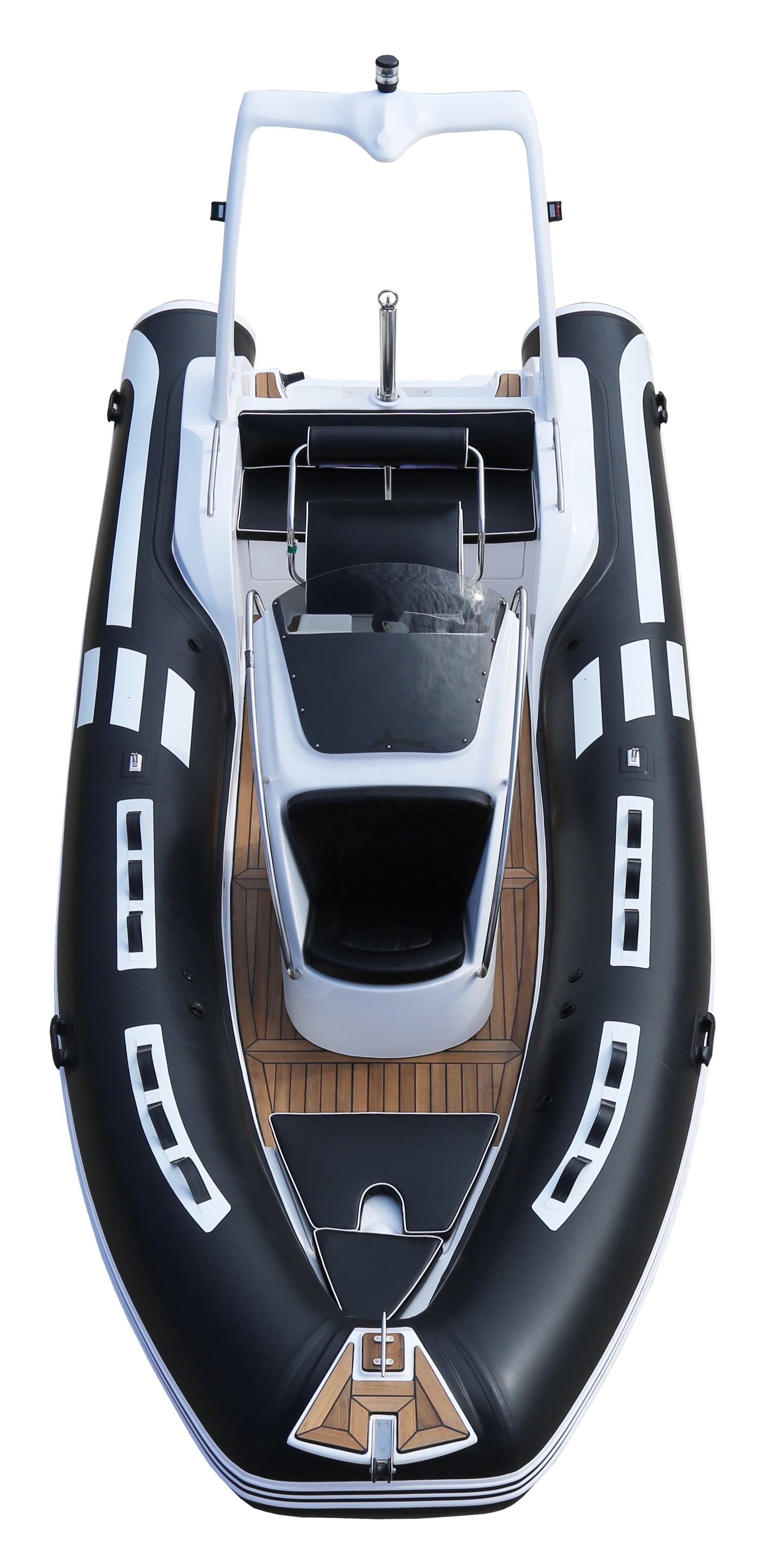Парусная лодка rib boat 580 (Стекловолоконный корпус, ткань гипалон, 8 человек, 115hp outboards)