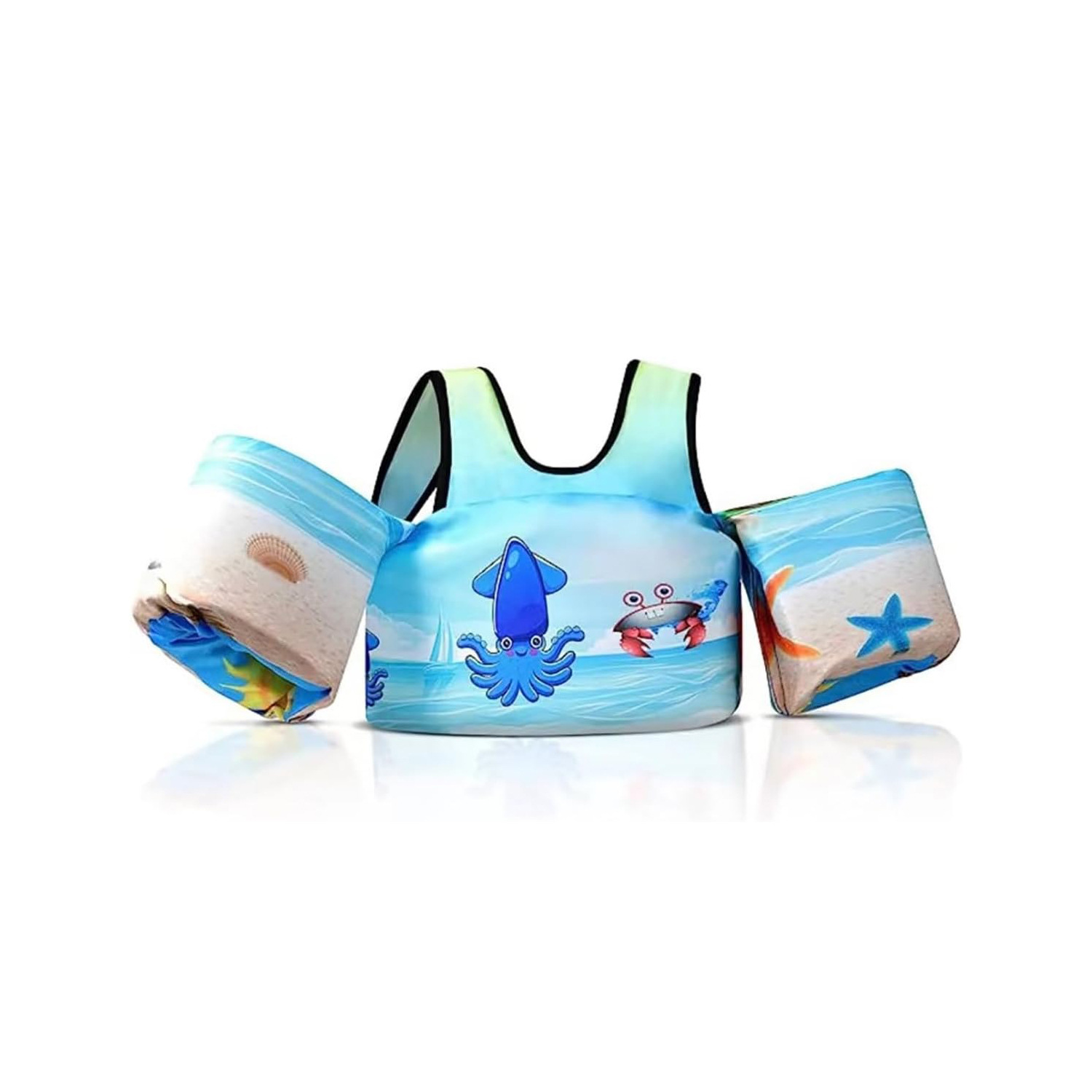 Cartoon Children's Swimsuit Extended Arm Circle Float Ring Swim Ring Life Jacket Sleeve Buoyancy Vest Chaleco Salvavidas