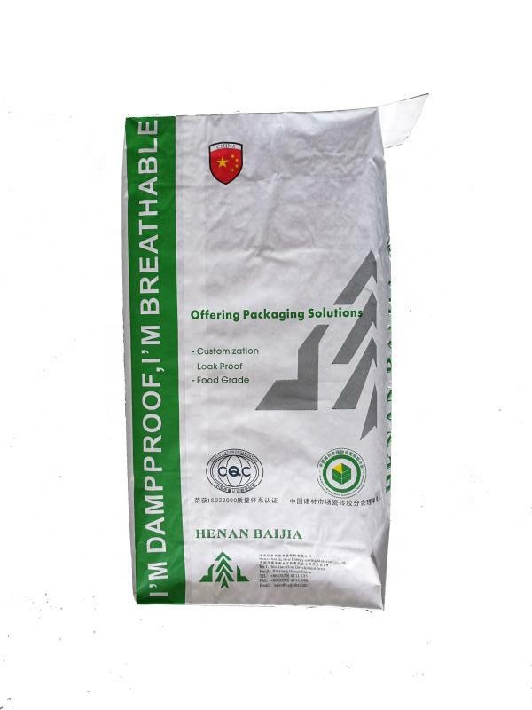 HPVC Used Pasted Valve Multiwall Paper Sacks with High Quality PP