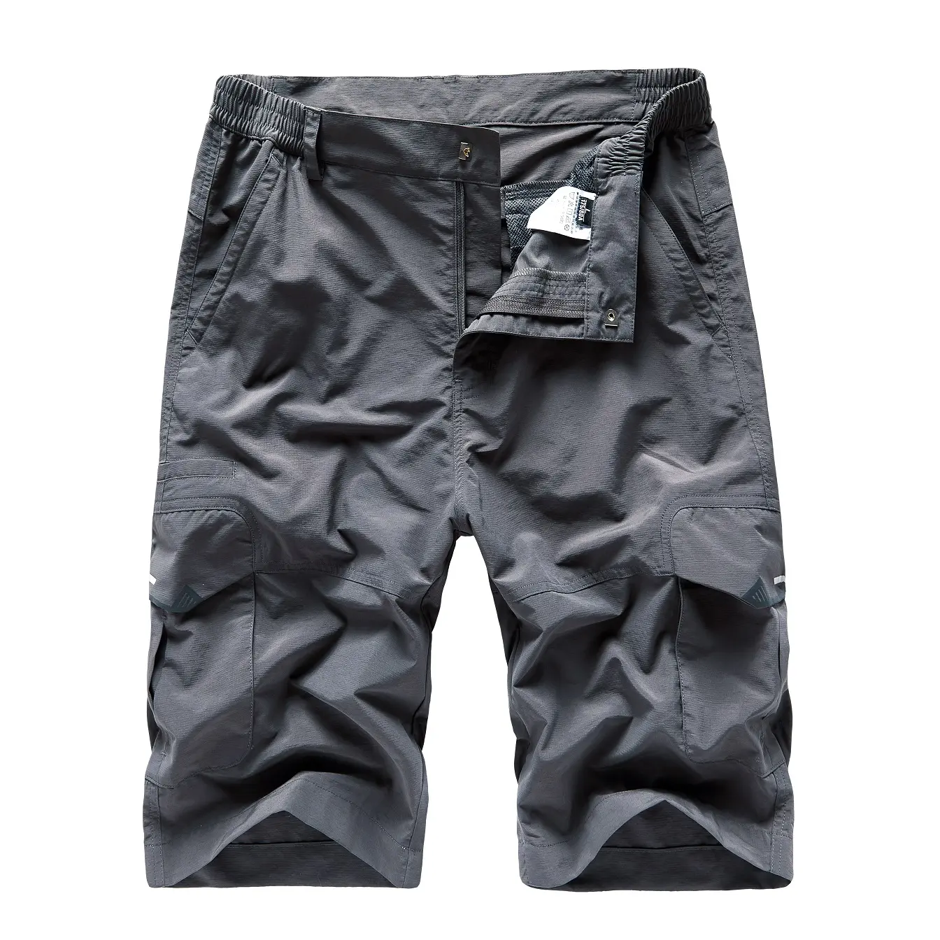 Outdoor Sports Quick Dry Pants Summer Side Pockets Breathable Mens Cargo Sports Short
