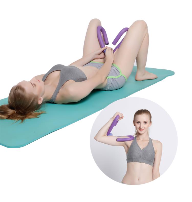 Multifunctional leg trainer arm chest waist shoulder muscle exercise clip inner thigh exercise fitness home equipment