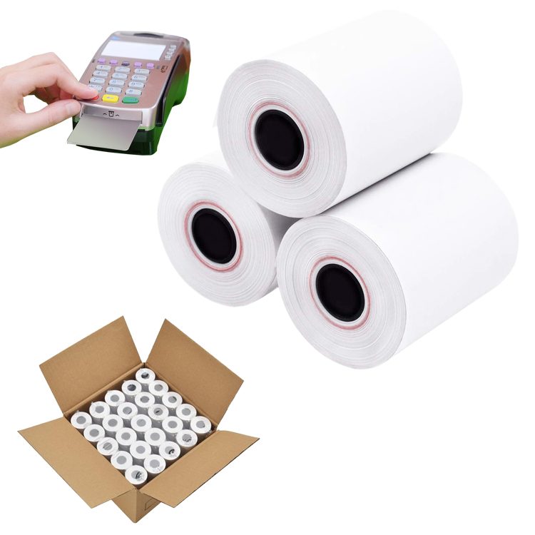 premium quality cash register pos rolls thermal paper 80x80 57 x 40 mm termal paper roll