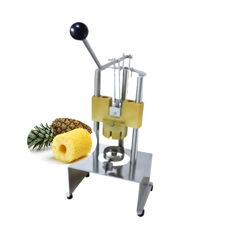 Multifunction Automatic Pineapple Core Removing and Peeling Machine