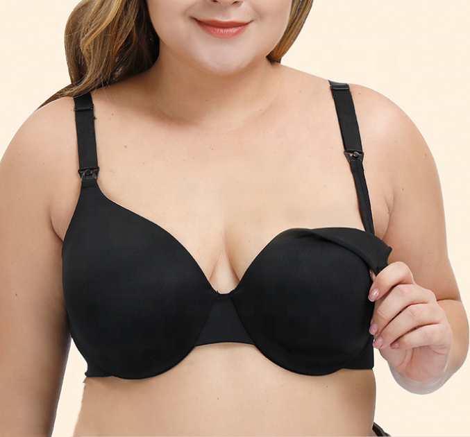 Sinyoo Wholesale Maternity Nursing Pregnant Women Mother Mama Open Breast Bra Maternity Nursing Bra for Breastfeeding G C Cup