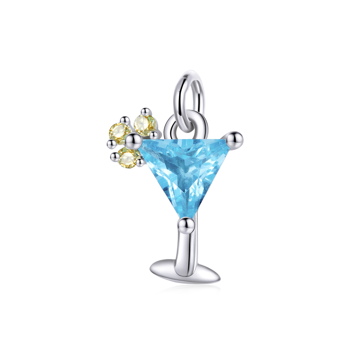 Summer fruit pineapple diy bracelet necklace watermelon s925 silver pendant pendant jewelry