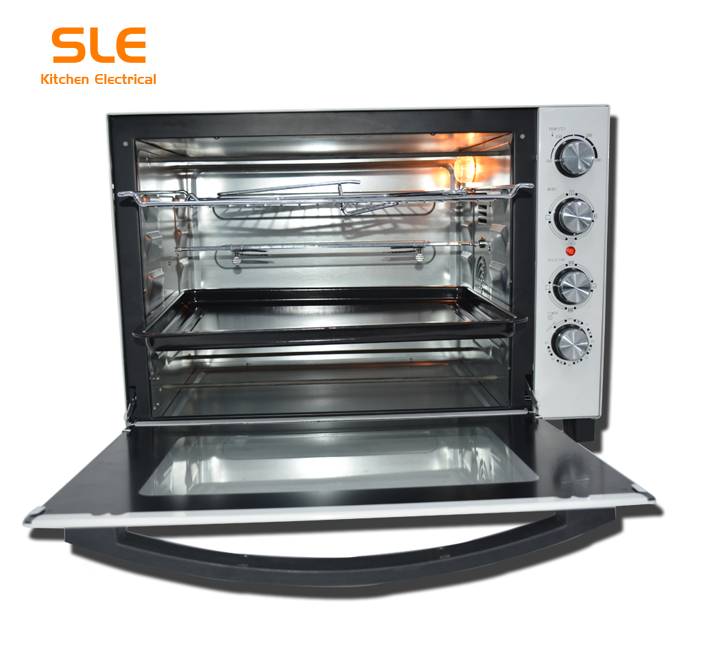 Электрическая печь для пиццы SLE fancy из нержавеющей стали, 2400 Вт, 60 л