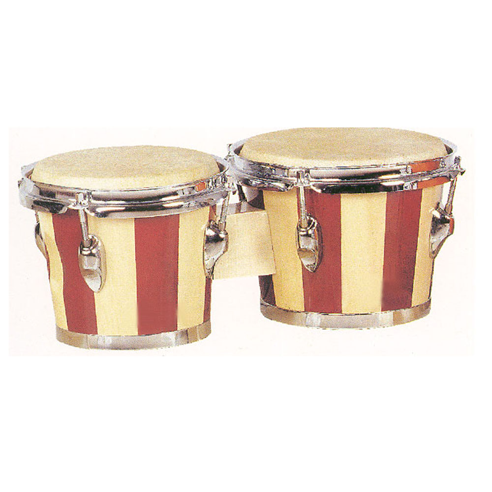 7,5 "+ 8,5" Профессиональный Делюкс Bongo/деревянный bongo барабан латинский Ударный (TDB-101MA) инструмент