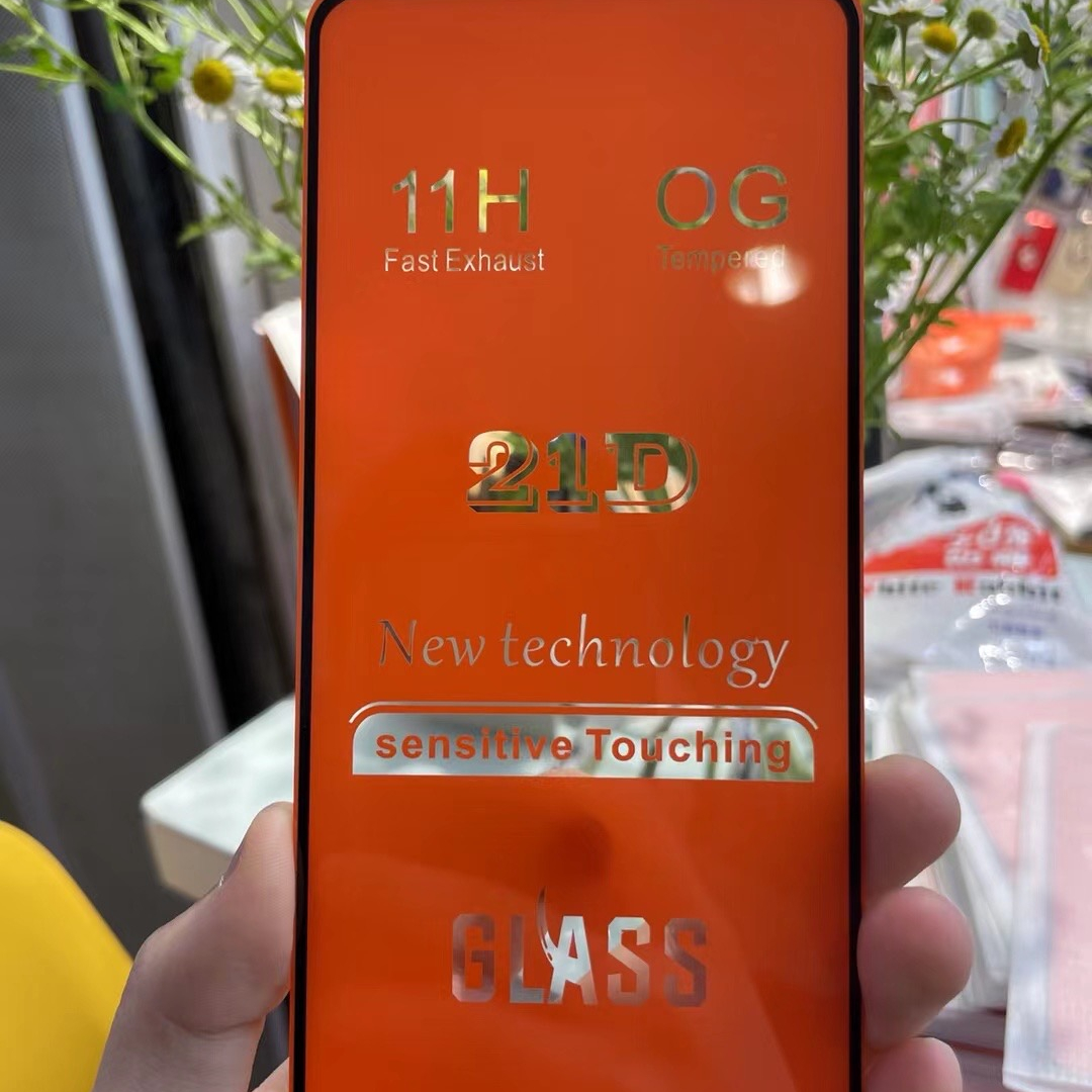 Профессиональное закаленное стекло 21D для Redmi, пленка для защиты экрана Iphone, защита для всех моделей мобильных телефонов