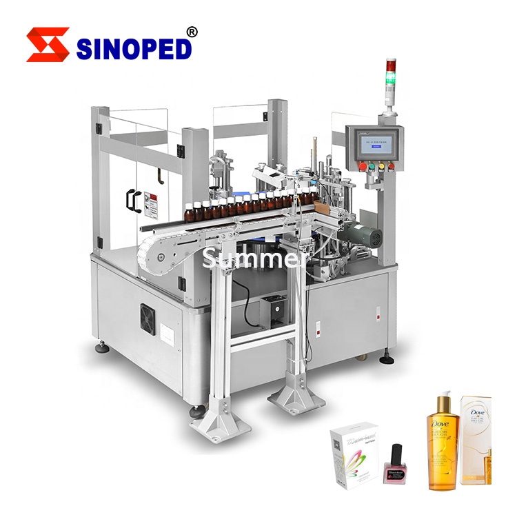 Vertical Small Semi Automatic Cartoning Machine