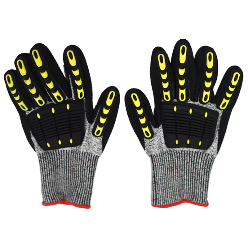 Hot Sale Custom Mechanic Gloves Working Impact Resistant Glove Gloves TPR