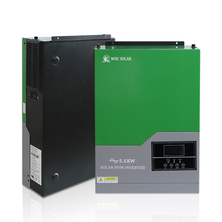 HVM5.5KW WHC Солнечный высокое качество 5500W инверторы и преобразователи 5.5kw Гибридный солнечный инвертор