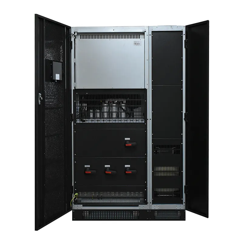 Newest CNG330 100KVA Modular Inverter Made Built Voltage Regulator Conversion Large Format Tower Type Online UPS