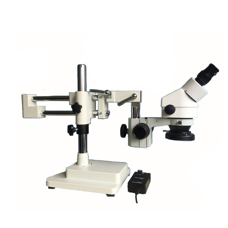 Multiple Objective 7X-45X Lapidary Machine Microscope for Diamond 360 Angle Universal Microscope