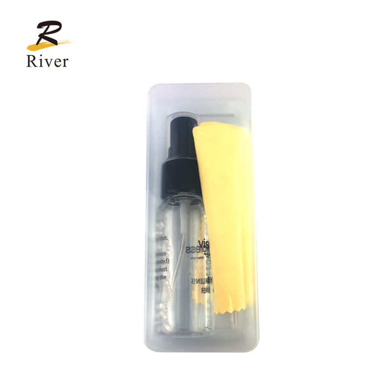 2020 new custom lens spray kit glasses cleaner eyeglasses lens cleaning spray liquid solution