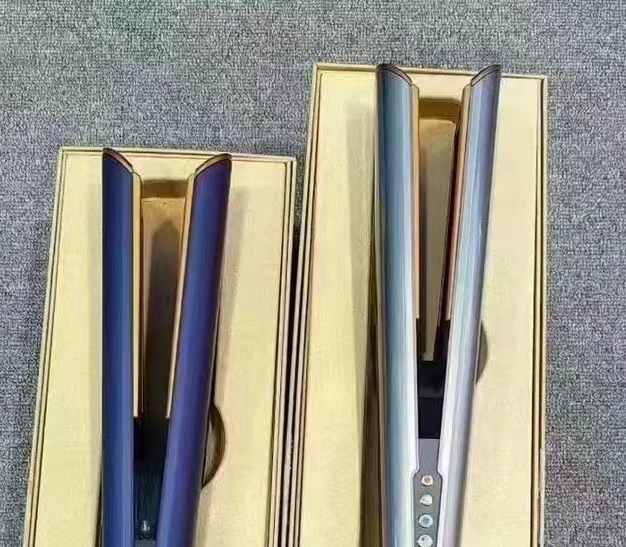 2024 New high quality HT01/HS06 Airstrait Hair Straightener Hair Dryer Dry and straight 2-in-1 HS03 iron In Blue/Copper