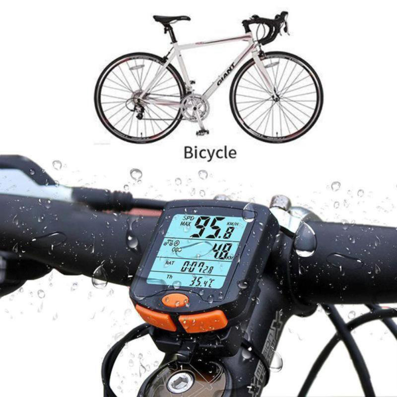 Waterproof Road Bike GPS Cycling Computer Wireless Speedometer Cycle Tracker