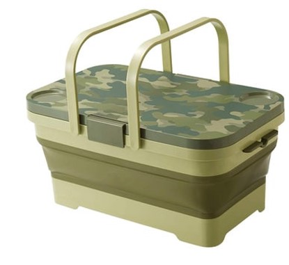 Collapsible Storage Basket Portable Washing Veggies Fruits Food Grade Camping Basket Foldable Multi-function Collapsible Sink