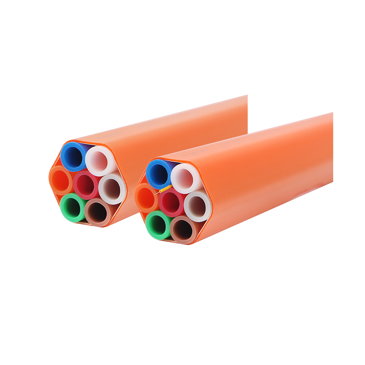 7 каналов 14/10 мм с PE 1,2 мм дБ прямая серия HDPE микро трубчатая пучка для подземного оптического волокна воздуходувка кабеля