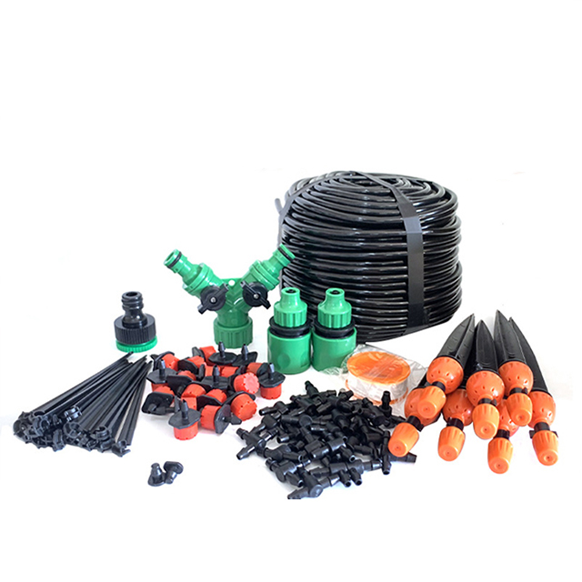 Low price Outdoor garden automatic watering and watering atomized drip irrigation 40m set