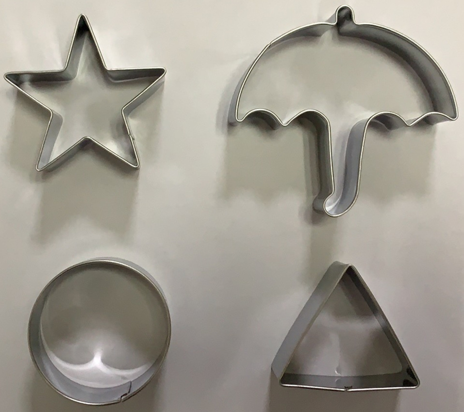 Squid game Stainless steel biscuit mold Cake mold Baking Cookie fondant biscuit cutting mold