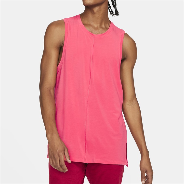 Custom loose breathable drying fit yoga tank top for men