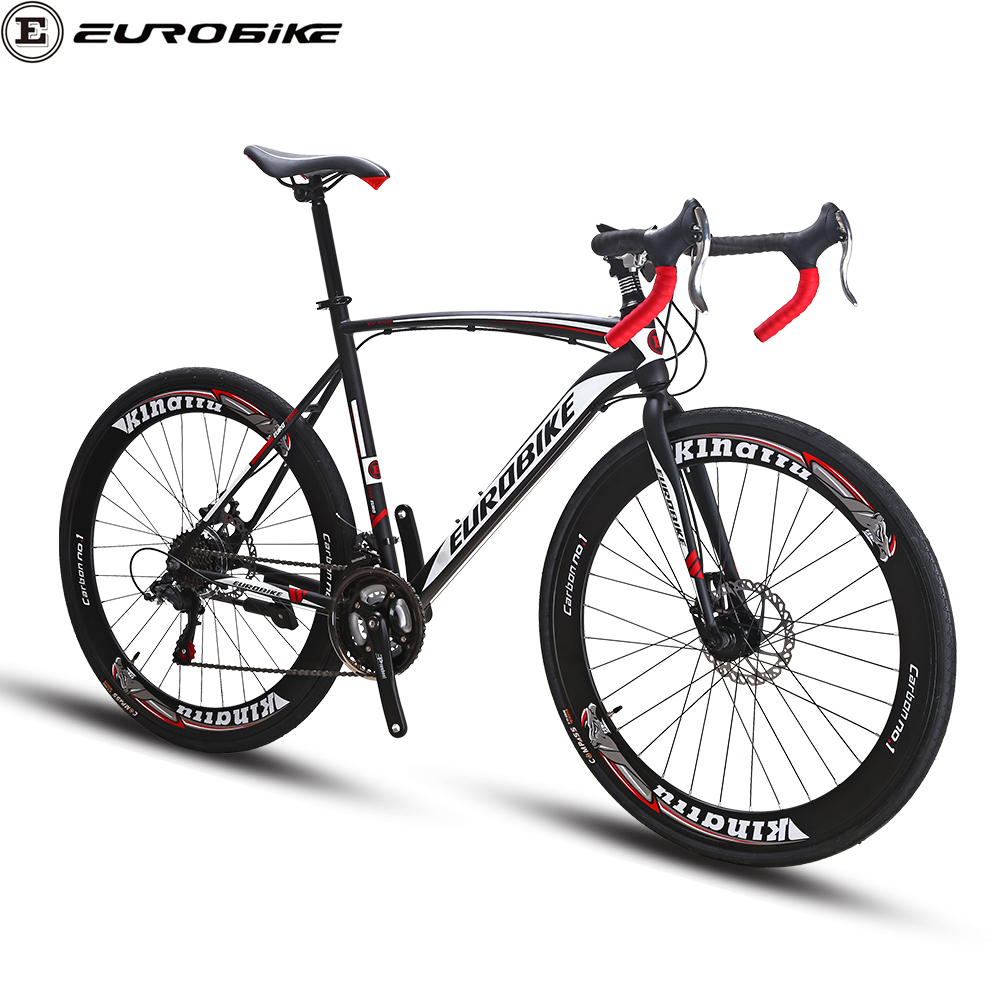 Eurobike XC550 Design Road Bicycle Dual Disc Brakes Hot Sales New Bike frame Racing Customized Steel Training Road Bike stocks