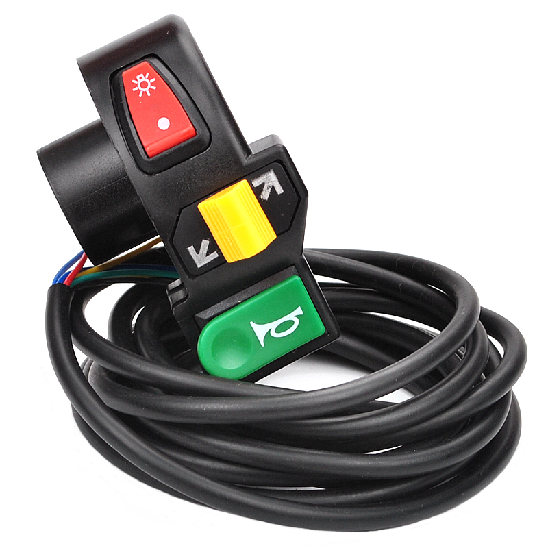 Horn Indicator Turn Signal Light Switch Housing ATV Small electric scooter Used with electric scooters