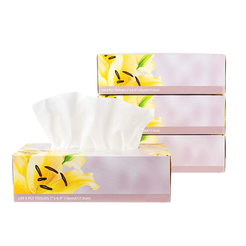 China Eco-Friendly Manufacturer Facial Tissue Box Design Facial Tissue 3ply Bulk Facial Tissue Paper