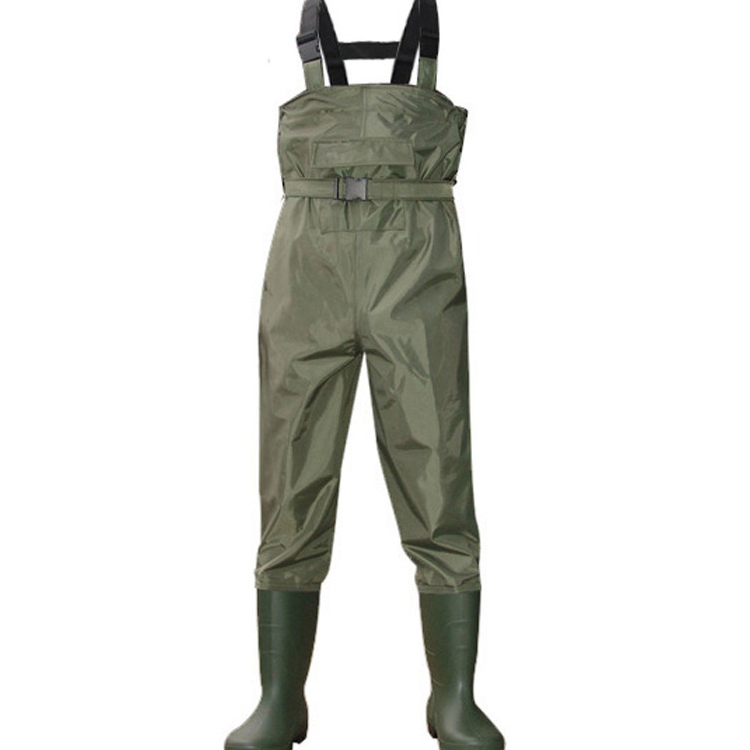 Коммерческая нахлыстовая Рыбная ловля, нагрудная повязка Sur Mesure Waders, стоковые резиновые неопреновые охотничьи облегающие дышащие сапоги