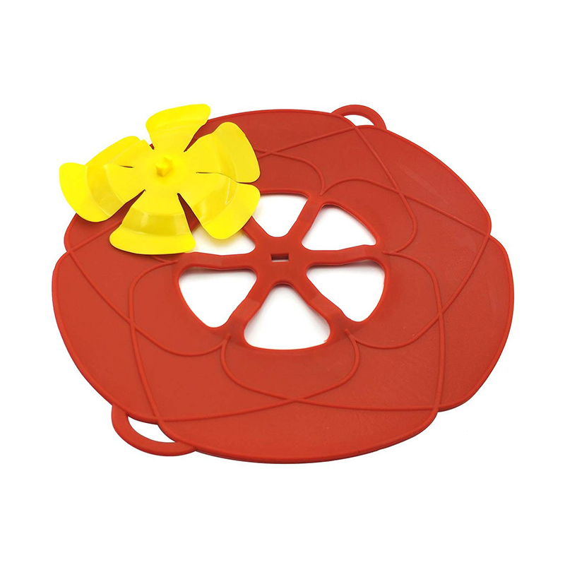 Antioverflow agent silicone lid pot cover boiling stopper device nontoxic