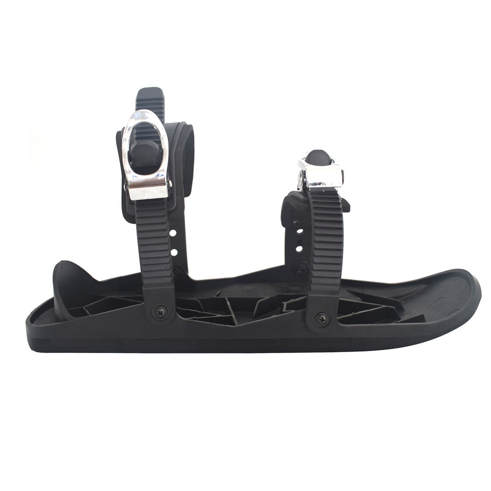 High Quality Adjustable Snow Shoes Winter Mini Ski Skates Portable Short Skiboard Adjustable Skates Shoes For Snow Ski Shoes