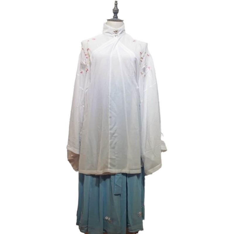 adults ancient ethnic summer fairy chiffon Customized embroidered hanfu women chinese traditional