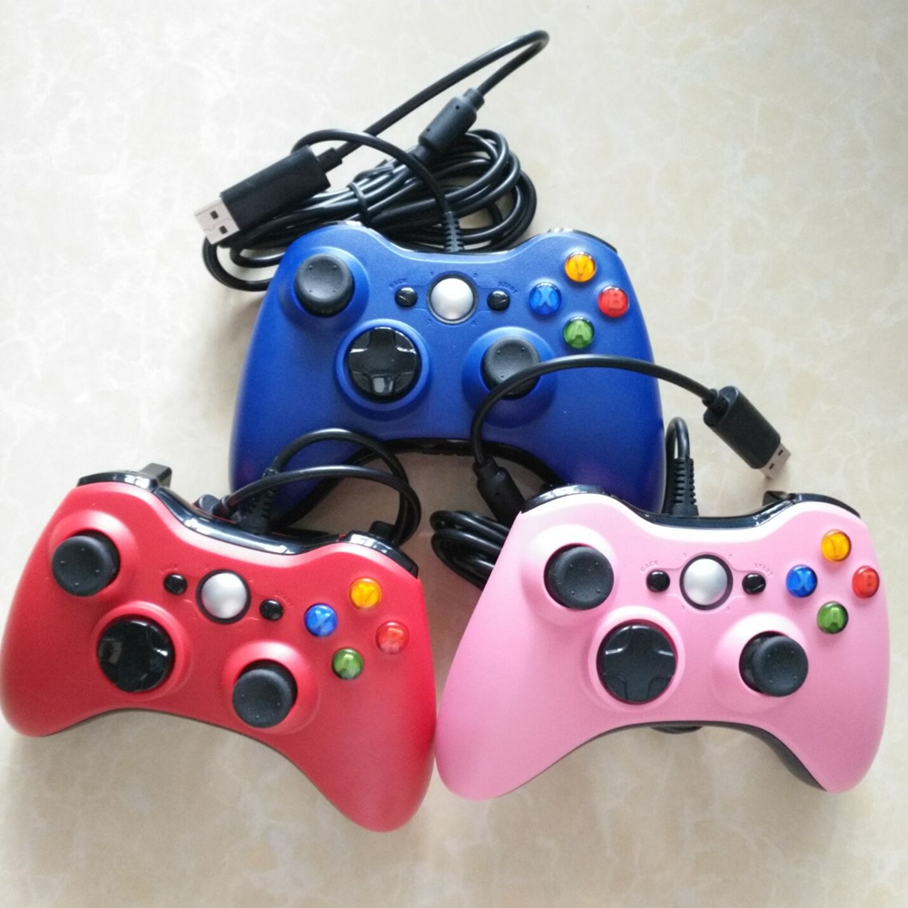 Проводной USB геймпад для Xbox 360, контроллер джойстика, контроллер, проводной джойстик для XBOX360, игровой контроллер, геймпад, джойстик