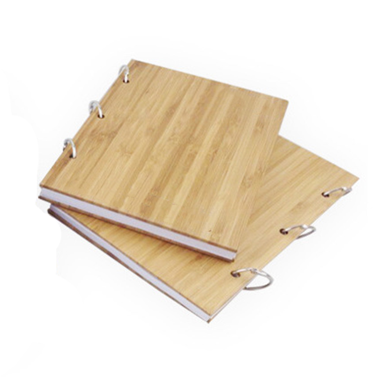 Eco Spiral Custom bamboo Printed Notebooks