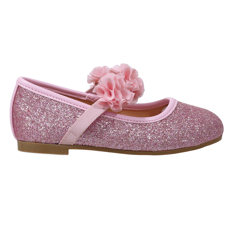 Children Glitter flat shoes Customized fashion dress shoes for you girls