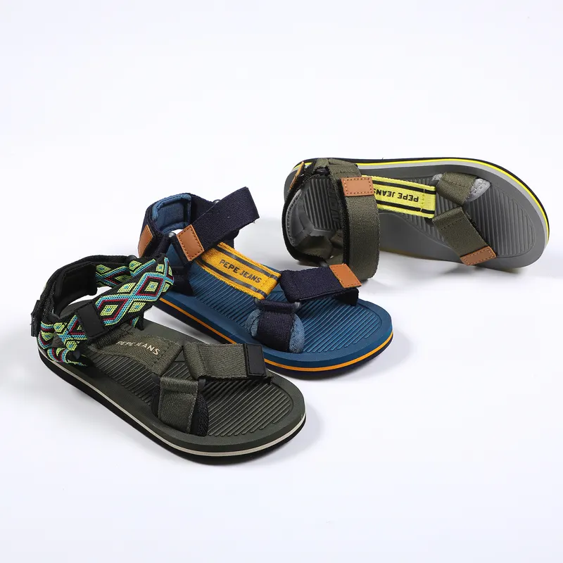 2021 kids Comfortable soft EVA shoes wholesale boys fashion outdoor sport sandal custom children's summer beach sandals