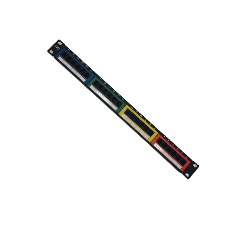 Сетевая коммутационная панель UTP/FTP/STP RJ45 Cat6 24 порта/48 портов, совместимая с Cat5e