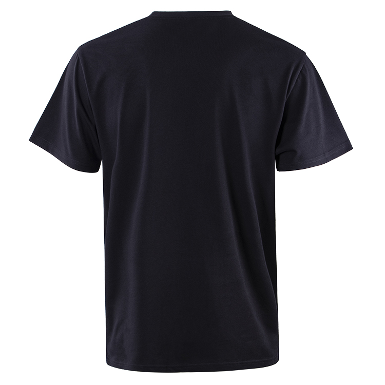 BSCI 100% Cotton Short Sleeve Blank High Quality Black T Shirts