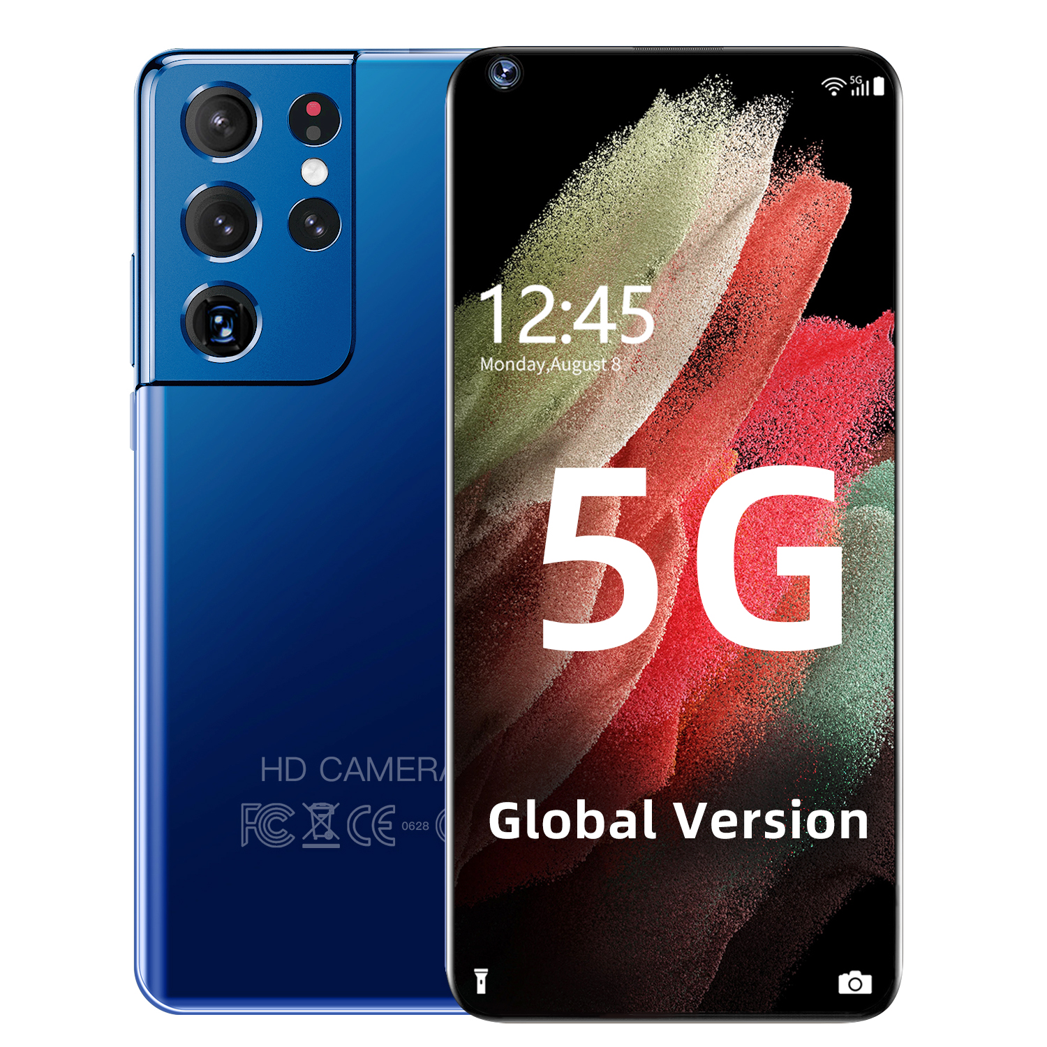 2021 Новый S21 глобальная версия 7,2 дюймов 3G 4G 5G Android телефон оптом Оригинальный разблокированный двухъядерный смартфон