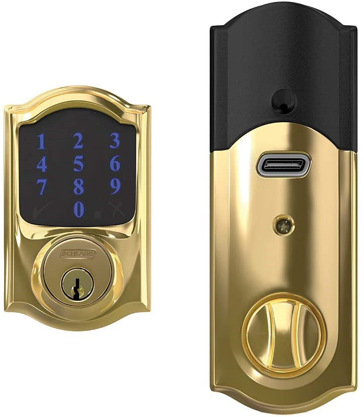 New Design Multi Function Black Security Digital Smart Wooden Door Lock Push Button Deadbolt For Exterior Door