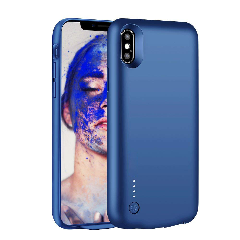 Чехол для батареи с разъемом для наушников 3,5 мм для iPhone X