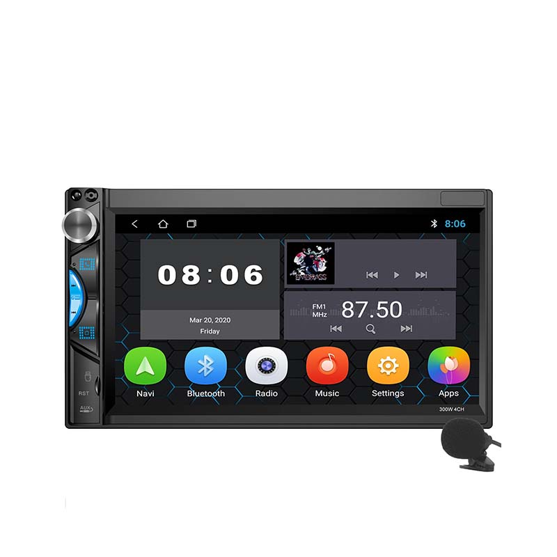 Автомагнитола 2 Din с сенсорным экраном HD, универсальная стереомагнитола на Android 9