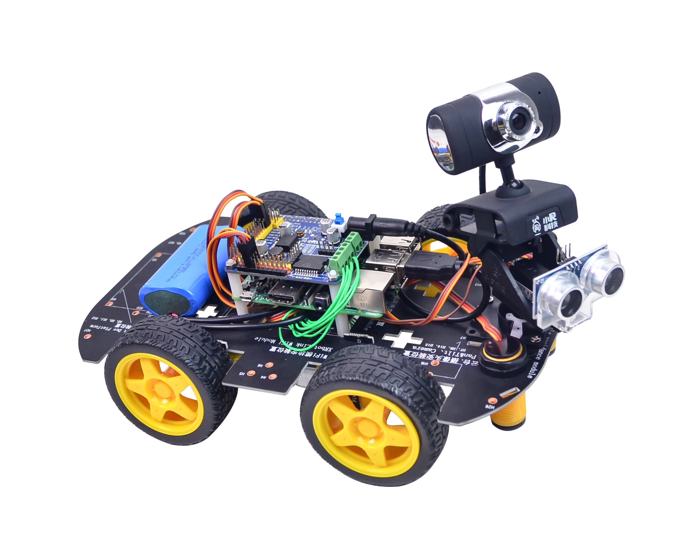 Умный игрушечный робот XiaoR Geek STM32, умный автомобиль с дистанционным управлением, HD-камерой, FPV, обучающая и развивающая игрушка
